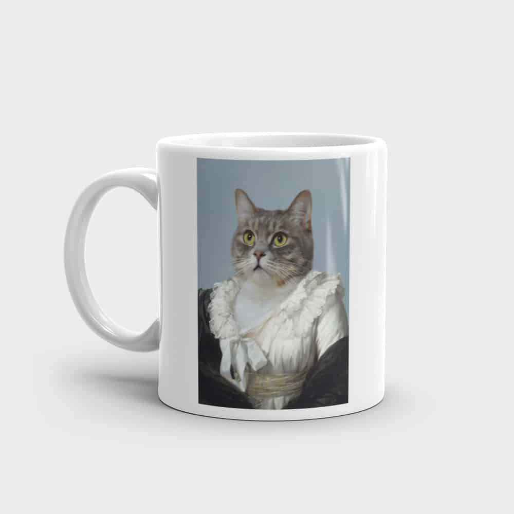 pet on mug