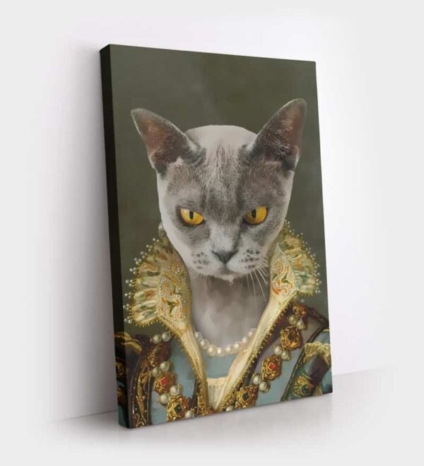 Cat Portrait Side
