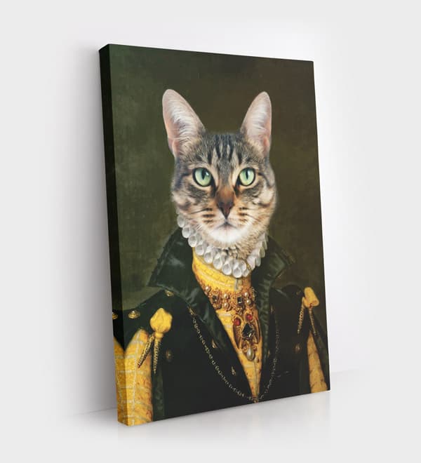 Custom Pet Portraits Side